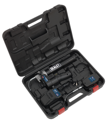 Sealey 18V Cordless Grease Gun in storage case 8000psi CPG18V-SEA - CPG18VImage2.png