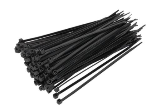 Sealey Cable Tie 150 x 3.6mm Black Pack of 100 CT15036P100 - CT15036P100Image1.jpg