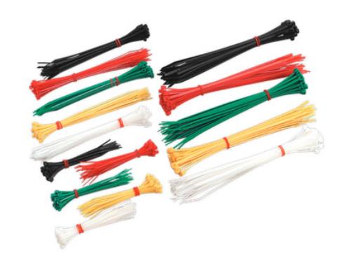 Sealey Cable Tie Assortment - 3 Sizes (2.5 3.6 4.8mm) Pack of 375 CT375-SEA - CT375Image1.jpg
