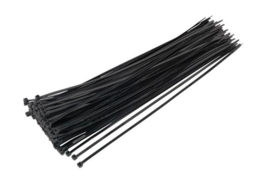 Sealey Cable Tie 380 x 4.8mm Black Pack of 100 CT38048P100 - CT38048P100Image1.jpg