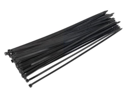 Sealey Cable Tie 450 x 7.6mm Black Pack of 50 CT45076P50 - CT45076P50Image1.jpg