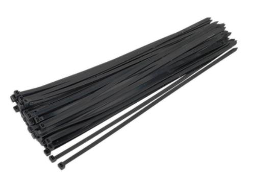 Sealey Cable Tie 650 x 12mm Black Pack of 50 CT65012P50 - CT65012P50Image1.jpg