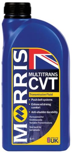 Morris Lubricants Multitrans CVT Transmission Fluid 1 Litre CVT001-MOR - CVT001Morris_Multitrans_CVT_1L_0yl8-c5.jpg