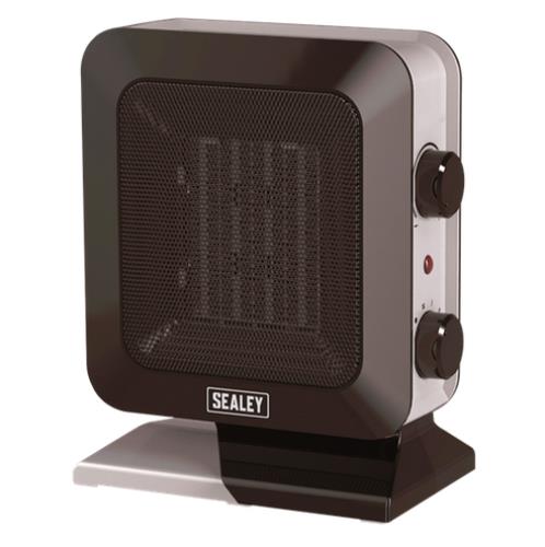 Sealey 1400W Ceramic Fan Heater 2 Heat Settings 700/1400W CH2013 - Ch2013Image1.jpg