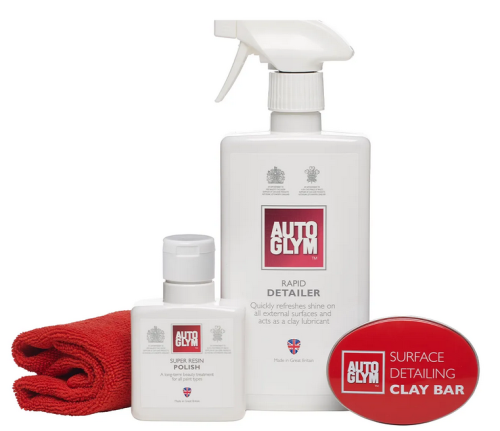 Autoglym Clay Detailing Complete Kit (Polish Detailer Cloth Bar) VPCLAYKIT - ClayDetailingKit1.png