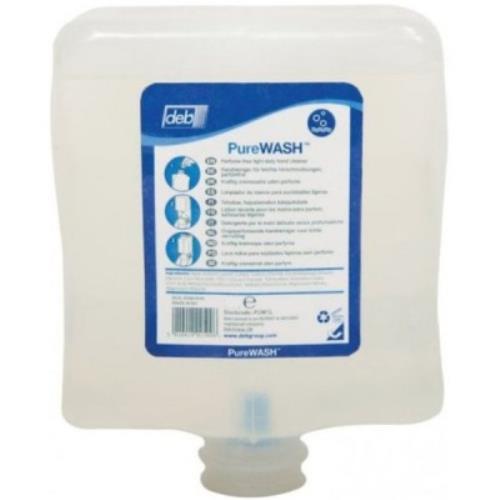 DEB Pure Wash Hand Cleanser Cartridge 4 Litre DEBPUW4LTR - DEBPUW4LTR.jpg