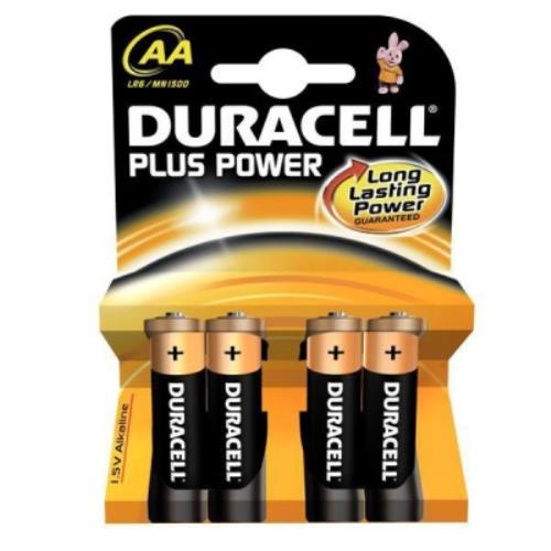 DURACELL PLUS AA LR6 BATTERIES 4 Pack DRCMN1500-K4 - DRCMN1500-K4.jpg