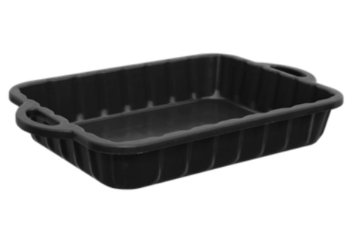 Sealey 12 Litre Lightweight Plastic Drain Pan (oil and fluid) DRPH12-SEA - DRPH12Image1.png