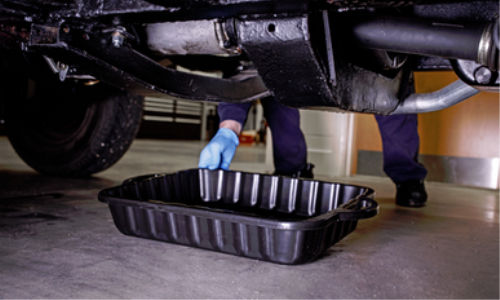 Sealey 12 Litre Lightweight Plastic Drain Pan (oil and fluid) DRPH12-SEA - DRPH12Image2.png