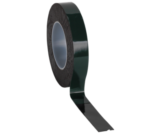 Sealey 25mm x 10m Double-Sided Adhesive Foam Tape Green Backing DSTG2510-SEA - DSTG2510Image1.png
