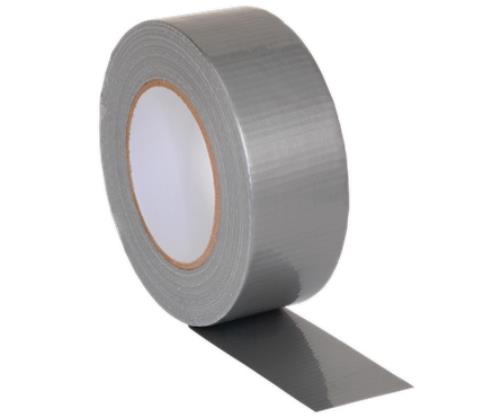Sealey Duct Tape 48mm x 50m Silver Gloss Finish DTS - DTSImage1.jpg