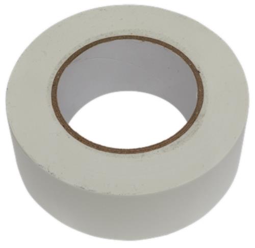 Sealey Duct Tape 50mm x 50m White Gloss Finish DTW - DTWImage2.jpg