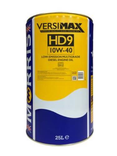 Morris Lubricants Versimax HD9 10W-40 Diesel Engine Oil 25 Litres EST025-MOR - EST025Morris_25L_Tin_-_NEW_Versimax_HD9.jpg