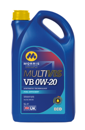 Morris Lubricants Multivis Eco VB 0w-20 Engine Oil 5 Litre EVB005-MOR - EVB_005_9cwe-go.png