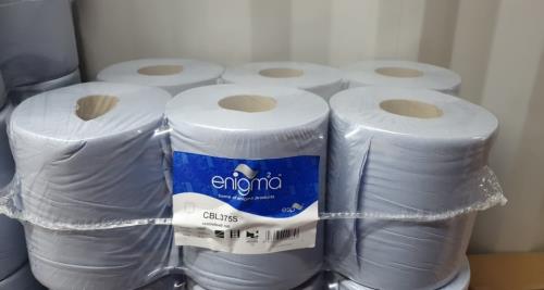 Enigma Case of Centre Feed Rolls Blue Packet of 6 CFEED - Enigma1.jpg