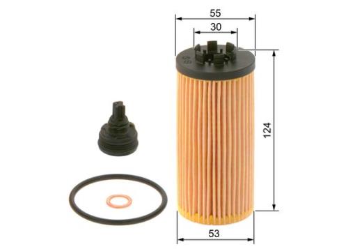 Bosch Car Oil Filter Element (Filter Insert) comes with a plug P7277 F026407277 - F026407277PHANWHCO00MM.jpg