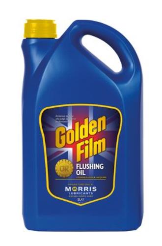 Morris Lubricants Golden Film Flushing Oil 5 Litres FLU005-MOR - FLU005Morris_Golden_Film_Flushing_Oil_5L.jpg