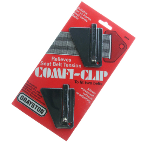 Maypole 2x Grayston Seat Belt Clips for inertia reel safety belts GE16 - GE16Image1.png