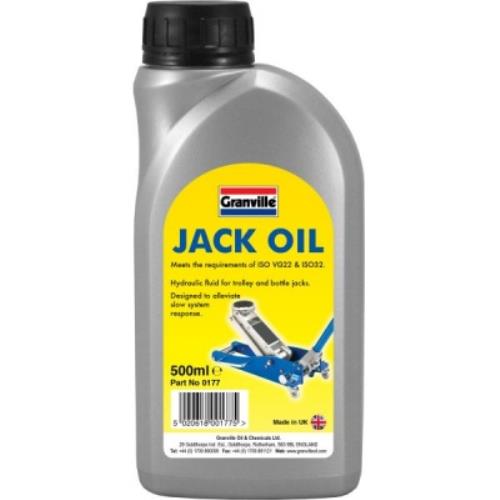 Granville JACK OIL Lubricant 500ml for Trolley and Bottle Jacks 0177 - GRV0177.jpg