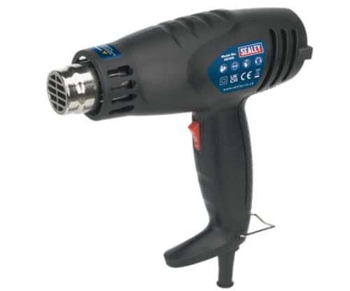 Sealey Tools 1600W Hot Air Gun 375°C/500°C (can stand vertically) HS105-SEA - HS105Image1.jpg