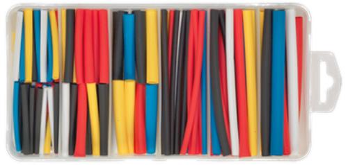 Sealey Heat Shrink Tubing Assortment 180pc 50 & 100mm Mixed Colours HST501MC - HST501MCImage4.jpg