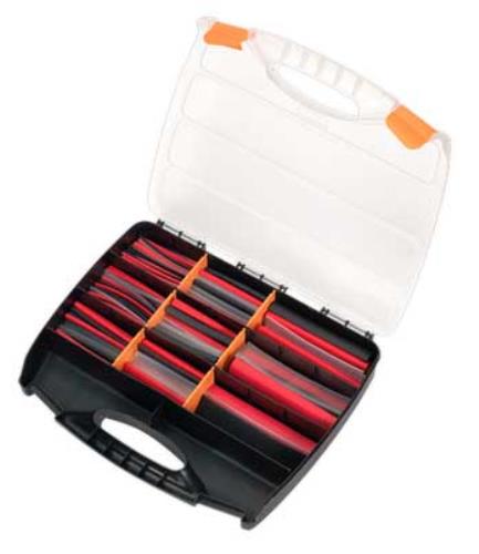 Sealey 261pc Adhesive Lined Heat Shrink Tubing Assortment Mixed HSTAL261MC-SEA - HSTAL261MCImage2.jpg