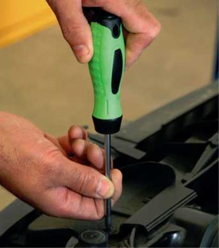 Sealey 8 Peice Screwdriver Set Hi-Vis Green Phillips Pozi Slot HV001-SEA - HV001Image3.jpg