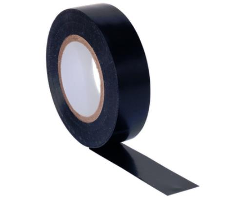 Sealey PVC Insulating Tape 19mm x 20m Black Pack of 10 ITBLK10 - ITBLK10Image1.jpg