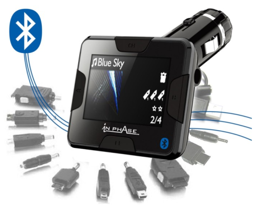 In-Phase FM TRANSMITTER, BLUETOOTH, FM, AUX, USB BTGO22 - InphaseBTGO22_2.png