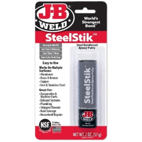 J-B Weld STEELSTICK 2oz Epoxy Metal Repair Putty JBW 8267-S - JBW8267-S.jpg
