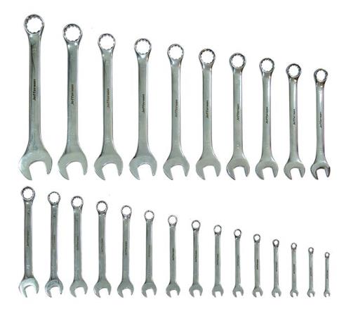 Jefferson 25 Piece Mirror Polished Combination Spanner Set JEFCSS25-MP-JEFF - JEFCSS25-MP__2.jpg