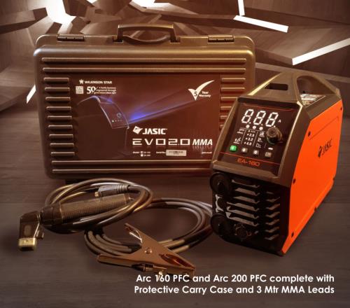 Jasic EVO ARC 160 PFC Dual Voltage Welding Inverter c/w Case/Leads EA-160 - JasicEA-160and200Image3.jpg