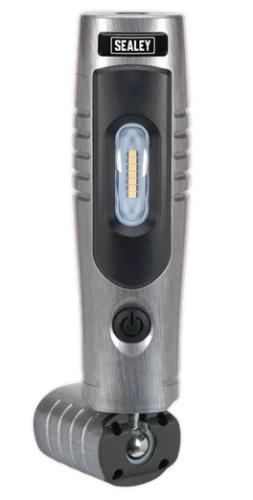 Sealey Brushed Aluminium 360° LED Rechargeable Inspection Light LED3602BA - LED3602BAImage2.jpg