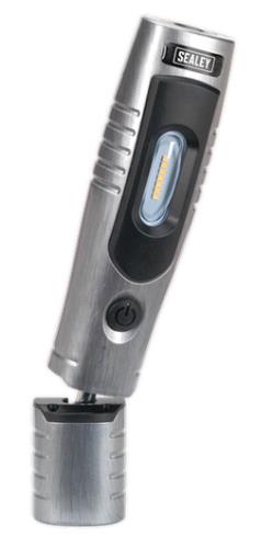 Sealey Brushed Aluminium 360° LED Rechargeable Inspection Light LED3602BA - LED3602BAImage3.jpg