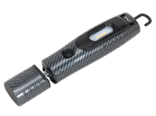 Sealey 360° 3W LED Rechargeable Carbon Fibre Inspection Light LED3602CF-SEA - LED3602CFImage1.png