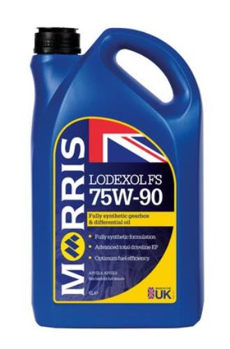 Morris Lubricants Lodexol FS 75W-90 Full Synthetic Gear Oil 5 Litres LSF005-MOR - LSF005Morris_Lodexol_FS_75W-90_5L.jpg