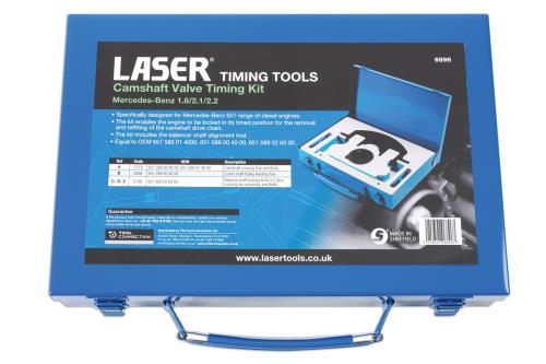 Laser Tools Timing Kit - for Mercedes-Benz 1.8 2.1 2.2 Diesel 6896LT - LaserTools6896Image4.jpg