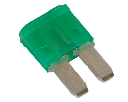 Sealey 30A Automotive MICRO II Blade Fuse - Packet of 50 M2BF30-SEA - M2BF30Image1.png