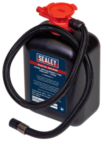 Sealey 450ml Replacement Tyre Sealant & Hose (upto Ø6mm) MAC10SR-SEA - MAC10SRImage2.png