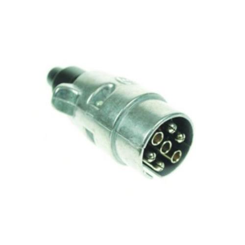 Maypole 12N 7 PIN ALUMINIUM PLUG DP MAYMP024 - MAYMP024.jpg