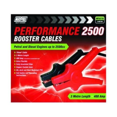 Maypole JUMP LEADS 16MM X 3M BOXED Booster Cables MP34716 - MAYMP34716.jpg