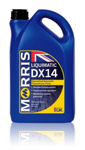 Morris Lubricants Liquimatic DX14 Specialised Transmission Fluid 5 Litres MBF005-MOR - MBF005Liquimatic_DX14_5L_(2).jpg