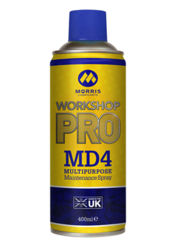 Morris Lubricants MD4 MAINTENANCE SPRAY 400ml MDF400-MOR - MDF_400_pk0f-4e.png