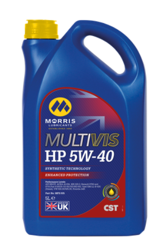 Morris Lubricants MULTIVIS CST HP 5W-40 5 Litre MFS005-MOR - MFS_005_i4ki-s1.png