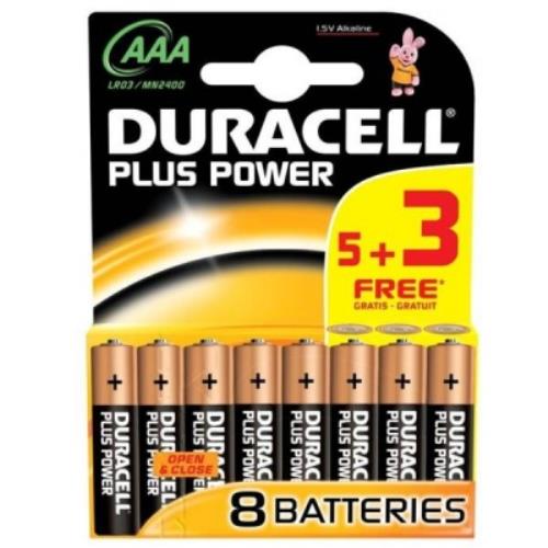 DURACELL AAA BATTERIES 5+3 DRCMN2400-K5PLUS3 - MN2400-K5PLUS3.jpg