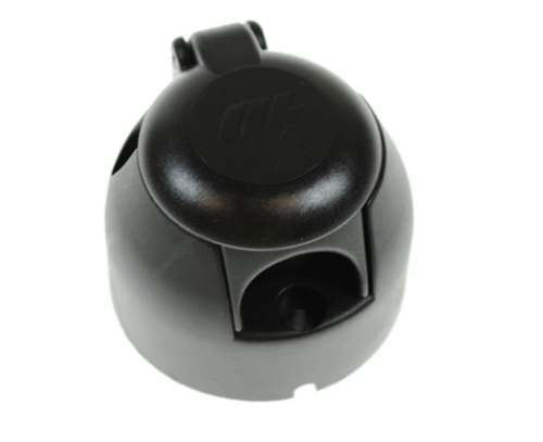 Maypole Professional 12N Nickel 7 Pin Plastic Socket MP23NB - MP23NB-Image1.png