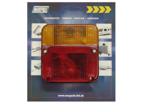 Maypole 12V Square Combination Lamp (Bulbs included) MP3 - MP3Image1.png