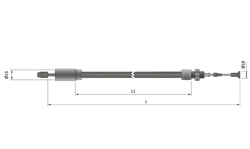 890mm Quick Connect Longlife Bowden Cable for ALKO Brakes MP41208 - MP41208Image2.png