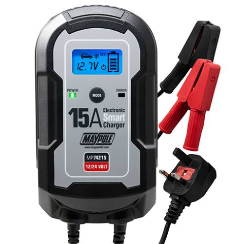 Maypole 15A (12/24V) Electronic Smart Charger / Battery Charger MP74215 - MP74215-1.png