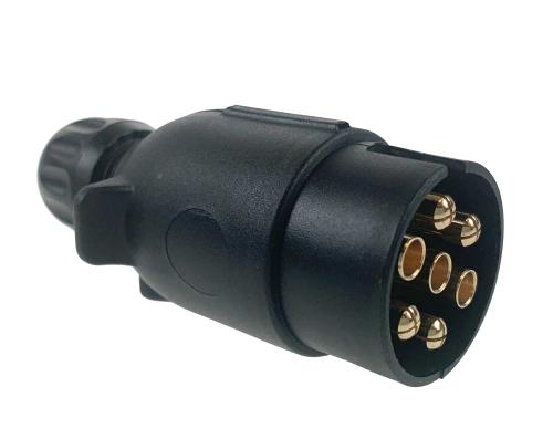 Maypole 12N Type 7 Pin Plastic Plug for caravan and trailer MP21 - Maypole021MB.jpg